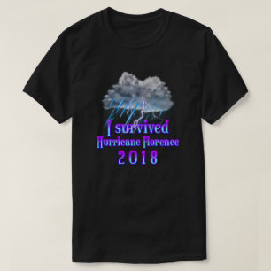 Camiseta Sobreviví a la lluvia del huracán Florence