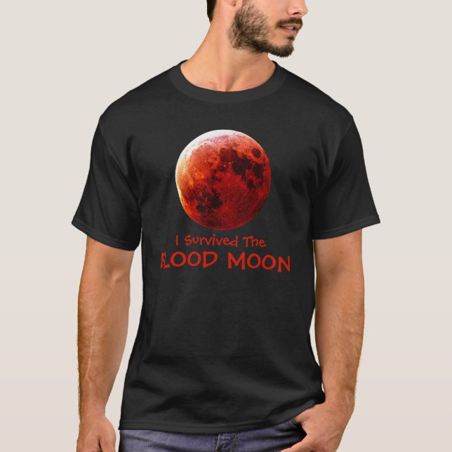 Camiseta Sobreviví A La Luna De Sangre (Anverso)