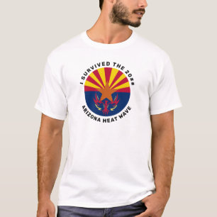 Camiseta Sobreviví a la ola de calor de 20## en Arizona