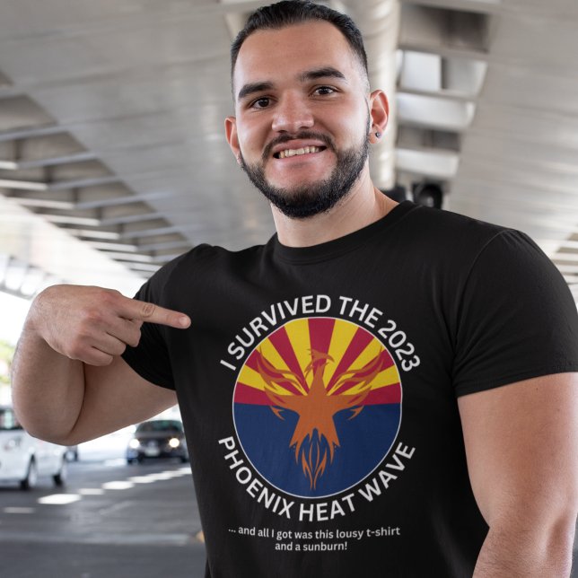 Camiseta Sobreviví a la ola de calor Phoenix 2023 (Subido por el creador)