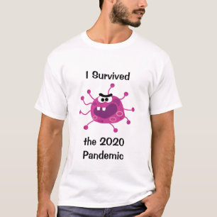 Camiseta Sobreviví a la pandemia de 2020