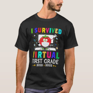 Camiseta Sobreviví A La Primera Clase De La Distancia De Fi