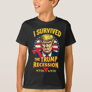 Camiseta Sobreviví A La Recesión Multimillonaria 4725-4925