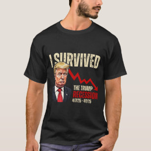 Camiseta Sobreviví A La Recesión Trump 4725 4925 Trump Rec
