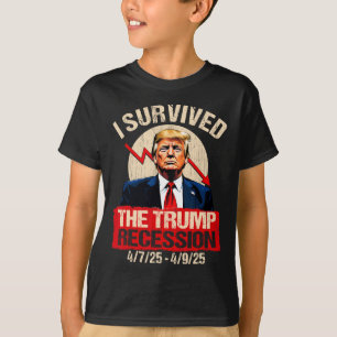 Camiseta Sobreviví A La Recesión Trump 4725 4925 Trump Rec