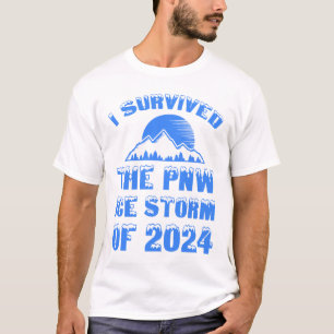 Camiseta Sobreviví A La Tormenta De Hielo De Papúa De 2024