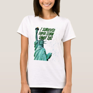 Camiseta Sobreviví a la tormenta Sandy, 2012_