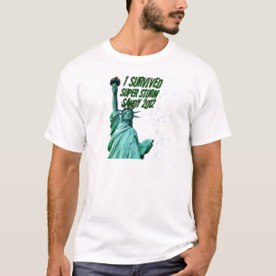 Camiseta Sobreviví a la tormenta Sandy, 2012_