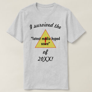 Camiseta Sobreviví A La Última Novedad Del Lt De Miedo De L