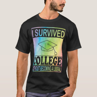 Camiseta Sobreviví a la universidad sin convertirme en libe