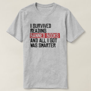 Camiseta Sobreviví a leer libros prohibidos