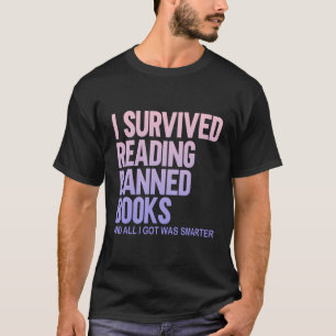 Camiseta Sobreviví a leer libros prohibidos Bookaholic