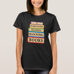 Camiseta Sobreviví a leer libros prohibidos Bookaholic