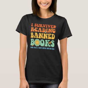 Camiseta Sobreviví a leer libros prohibidos Bookaholic