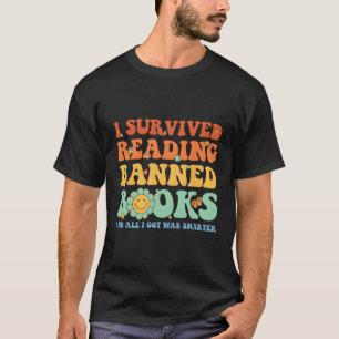 Camiseta Sobreviví a leer libros prohibidos Bookaholic