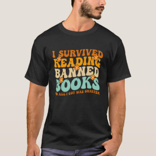 Camiseta Sobreviví a leer libros prohibidos Bookaholic 1