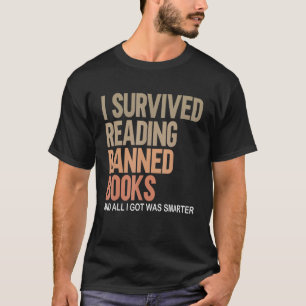 Camiseta Sobreviví a leer libros prohibidos Bookaholic 4