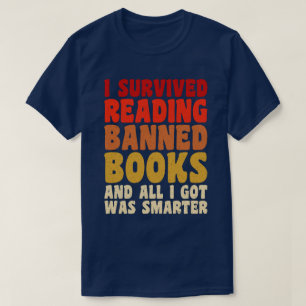 Camiseta Sobreviví a leer libros prohibidos, curiosa cita