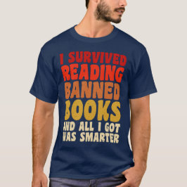 Camiseta Sobreviví a leer libros prohibidos, curiosa cita