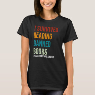 Camiseta Sobreviví a leer libros prohibidos de amor
