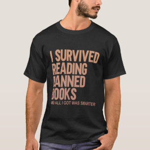 Camiseta Sobreviví a leer libros prohibidos en Bookaho
