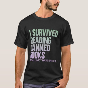 Camiseta Sobreviví a leer libros prohibidos en Bookaho