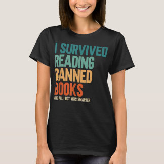 Camiseta Sobreviví a leer libros prohibidos en Bookaho
