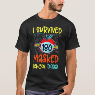 Camiseta Sobreviví A Los 180 Días De Aprendizaje A Distanci