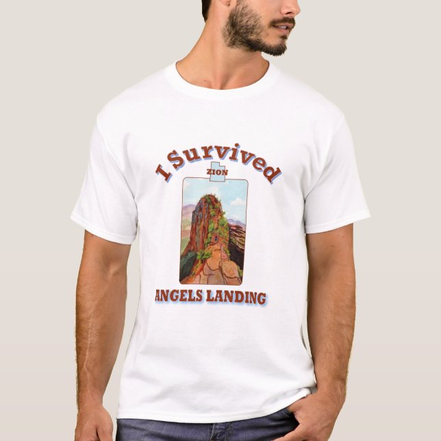 Camiseta Sobreviví a los ángeles aterrizando, Parque Nacion (Anverso)