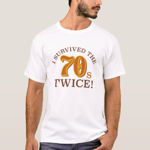 Camiseta Sobreviví a los años 70 dos veces