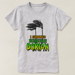 Camiseta Sobreviví a los árboles del huracán Dorian