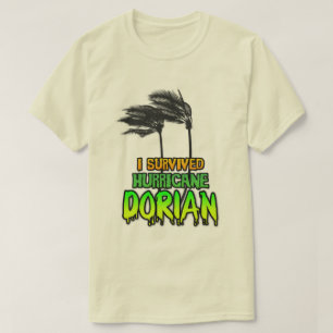Camiseta Sobreviví a los árboles del huracán Dorian