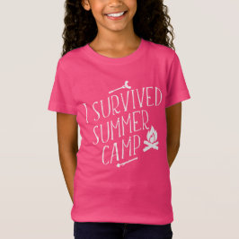 Camiseta Sobreviví a los Chicas del Campamento de Verano en