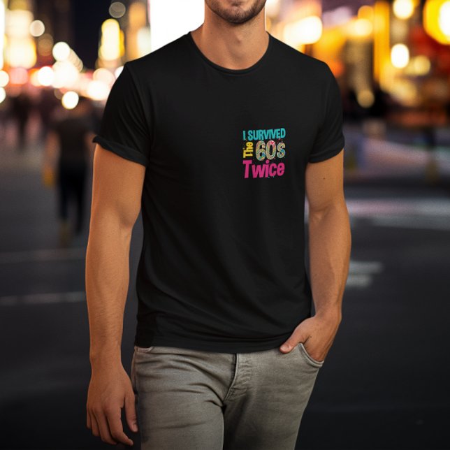 Camiseta Sobreviví A Los Sesenta Y Dos Veces Aparato 60 Año (Subido por el creador)