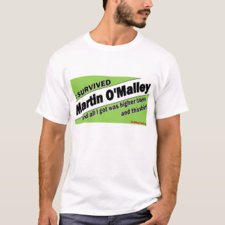 Camiseta Sobreviví a Martin O'Malley