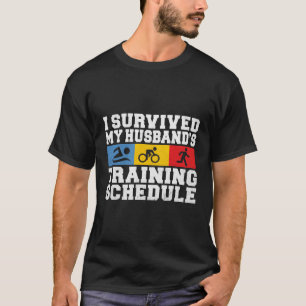 Camiseta Sobreviví a mi marido Programa de Entrenamiento Tr
