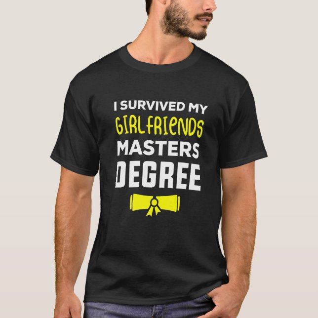 Camiseta Sobreviví a mi novia de Master (Anverso)