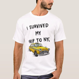 Camiseta Sobreviví A Mi Viaje A Nueva York