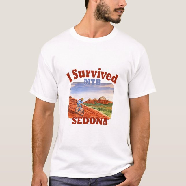 Camiseta Sobreviví a MTB Sedona (Anverso)
