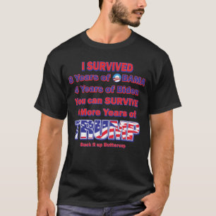 Camiseta Sobreviví a Obama y Biden