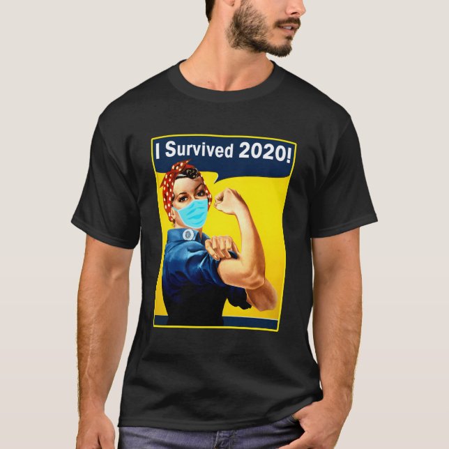 Camiseta Sobreviví a Rosie Riv, sobreviviente de 2020 (Anverso)
