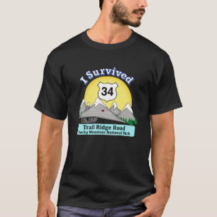 Camiseta Sobreviví a Trail Ridge Road