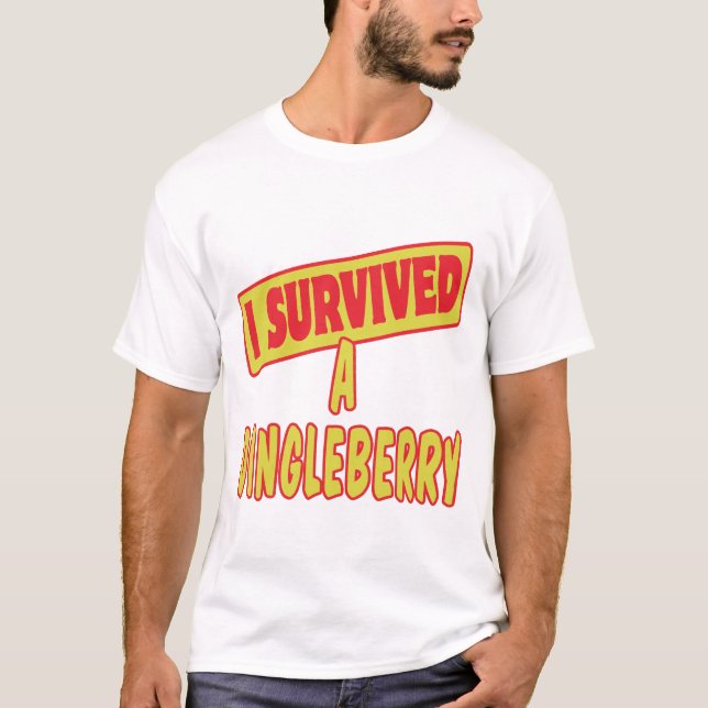 CAMISETA SOBREVIVÍ A UN DINGLEBERRY (Anverso)