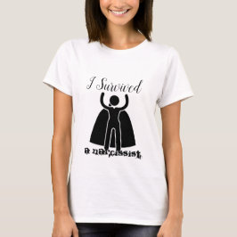 Camiseta Sobreviví a un narcissist