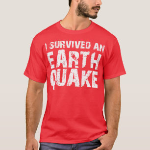 Camiseta Sobreviví A Un Terremoto