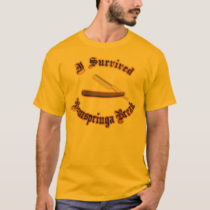 Camiseta Sobreviví a una escapada de rumspringa