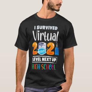 Camiseta Sobreviví a Virtual 9º Grado 2020 2021 Nivel Arrib