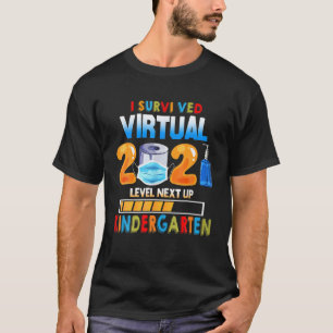 Camiseta Sobreviví a Virtual Preschool 2021 Level Next Up K