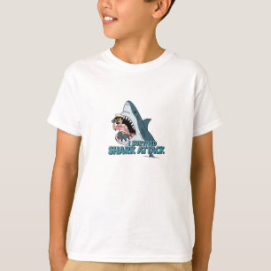 Camiseta Sobreviví al ataque al tiburón