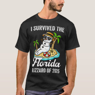 Camiseta Sobreviví al Blizzard de Florida de 2025